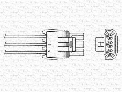MAGNETI MARELLI 460001861010 -  Лямбда-зонд